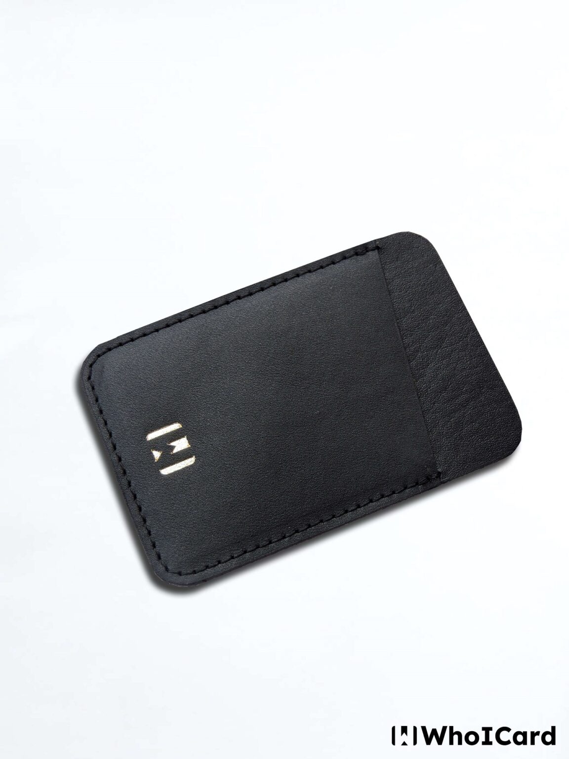 Premium-CardSafe-Leather-Wallet-Black-Slide-Style-WhoICard-1