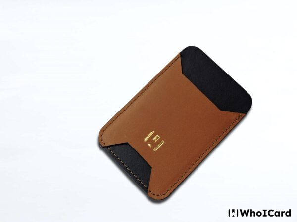 Premium-CardSafe-Leather-Wallet-Tan-Cut-Style-WhoICard-1