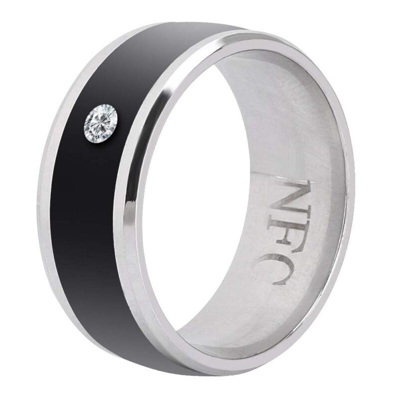 Smart Ring, NFC Multi-Function Smart Rings Magic Wearable Device Universal for Mobile Phone, Connecte to The Mobile Phone Function Operation and Sharing of Data(7in) 6