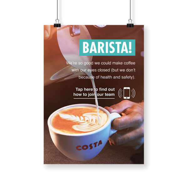 The most obvious reason to make your poster smart is to allow a user to instantly and easily get access to more information. For example, if the poster is advertising an event such as a music concert, then the 'smart' interaction can allow mobile users to get schedules, directions to the event or book tickets.