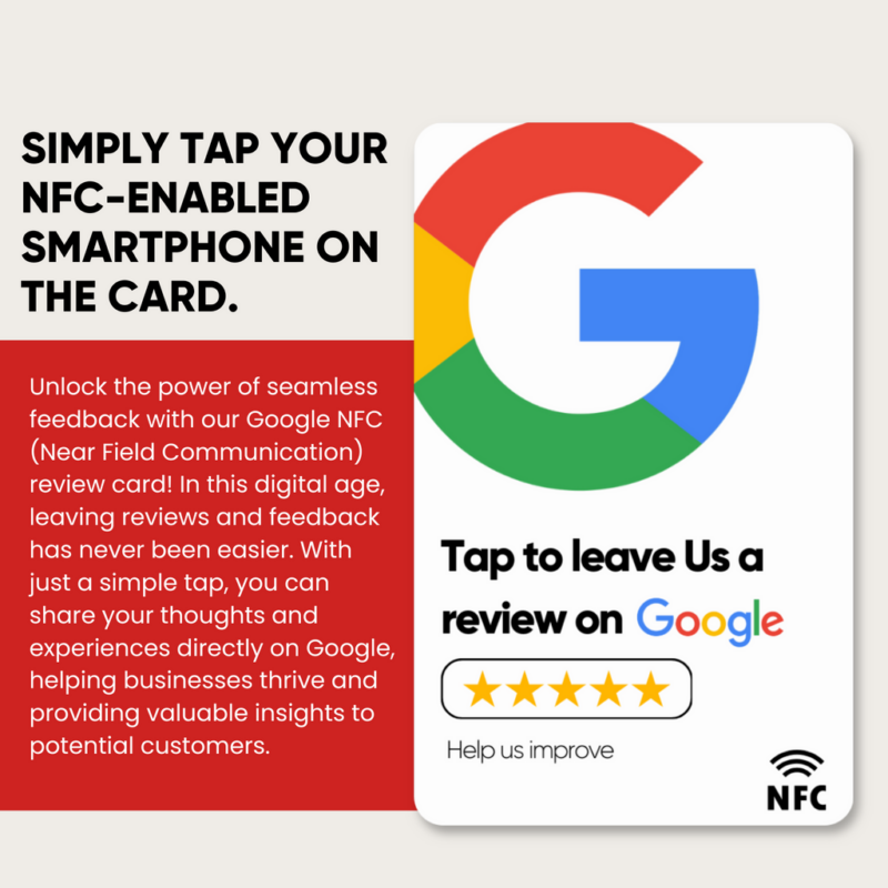 Google Review NFC & QR Card - Image 5