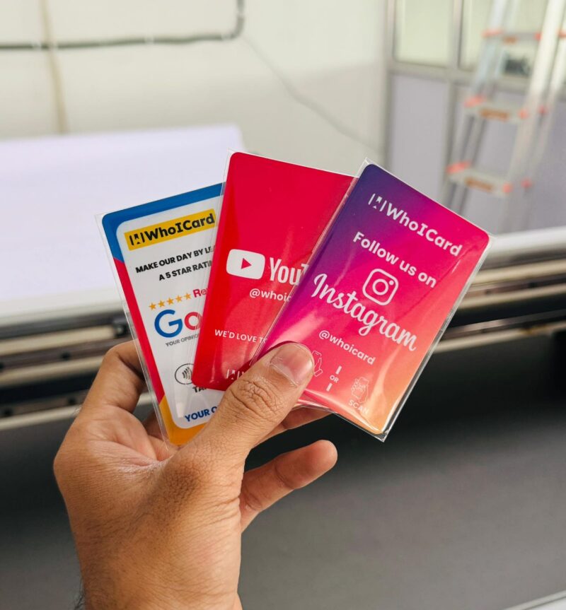 whoicard - Instagram Influencer NFC Card - vadodara, rajkot, surat, ahmedabad, gujarat, delhi, mumbai, bengaluru, pune, india.