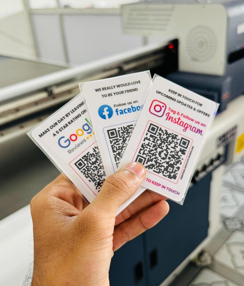 Social Media | Instagram Influencer NFC & QR Card | Personalized - Image 3