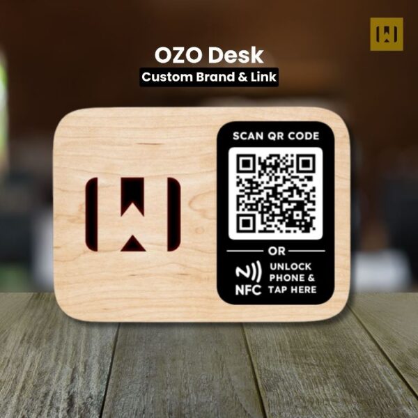 OZO Desk Custom Brand & Link