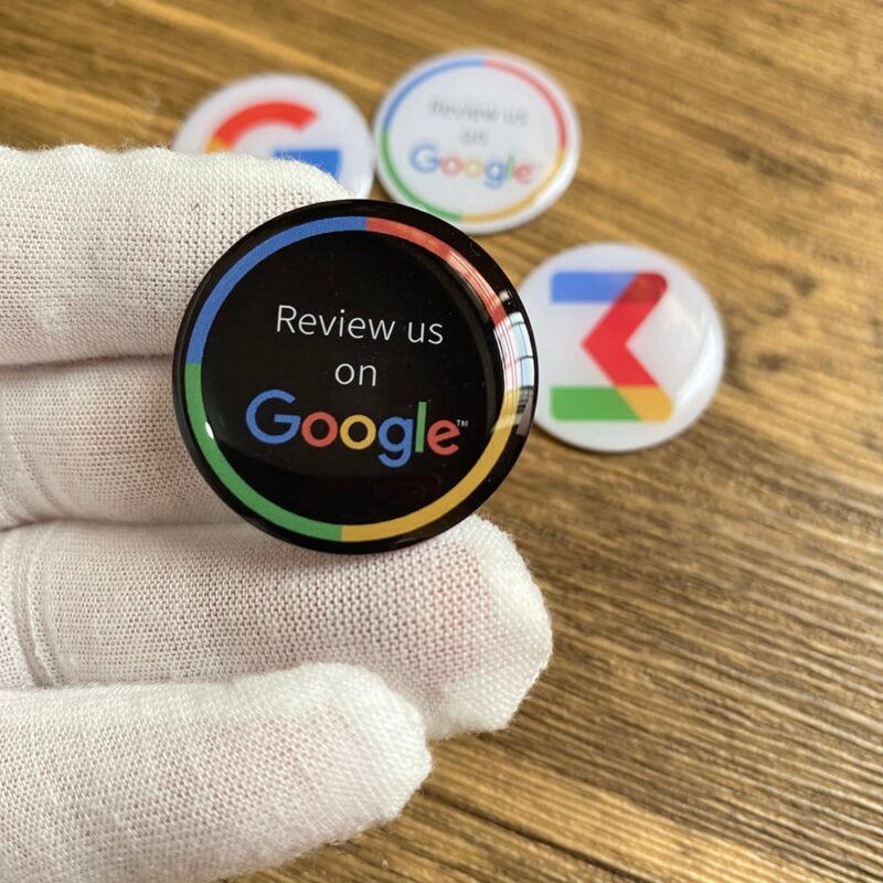 30mm Epoxy Social Media NFC Phone Sticker Gmail Instagram Snapchat Facebook Card Waterproof Google Review Sticker - Image 7