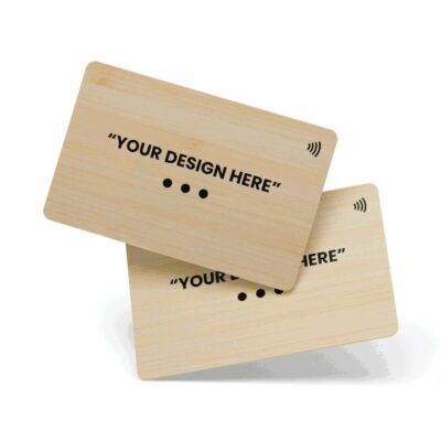 Wooden QR & NFC Card
