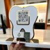 CustomizedPersonalized Dental Dooctor Office Sign with qr code inShape of a tooth For DoctorDentiest