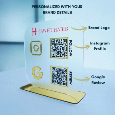 Customised QR & NFC Standees